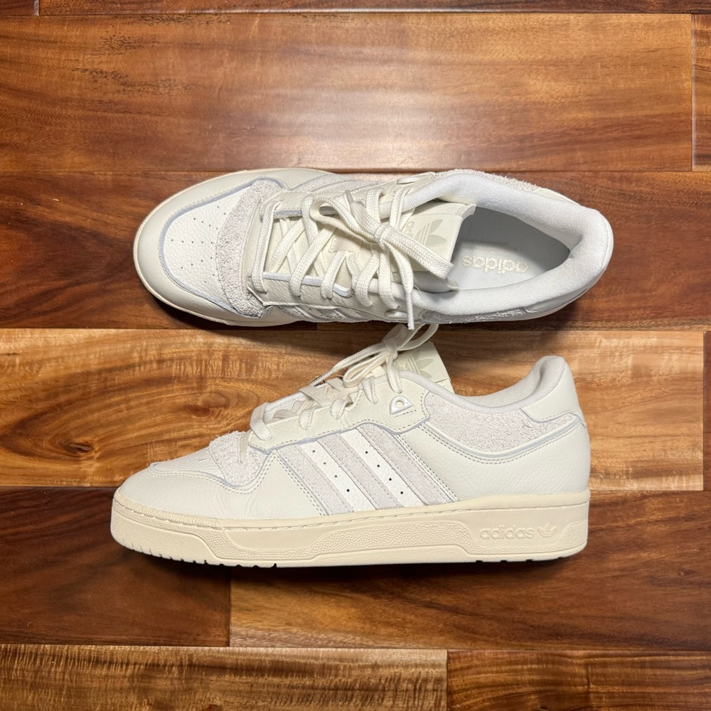 SOLD❗️- Adidas Rivalry 86 Low Off White/Orbit Grey IE7139 - Size 12.5